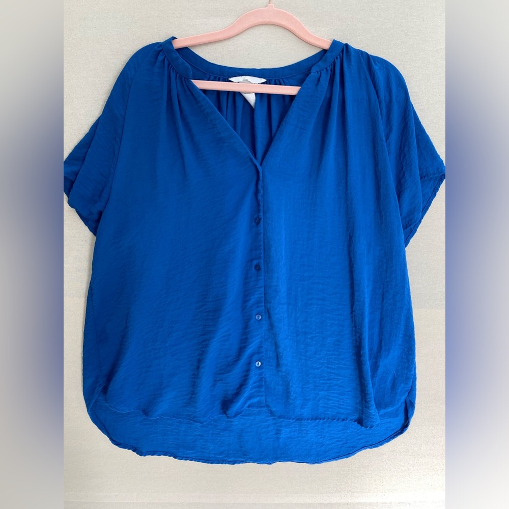 SOLD! H&M blue blouse! Size 14